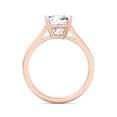 thumbnail image 1 of Naples - Moissanite Cushion Cut Lab Diamond Solitaire Engagement Ring, 1 of 5