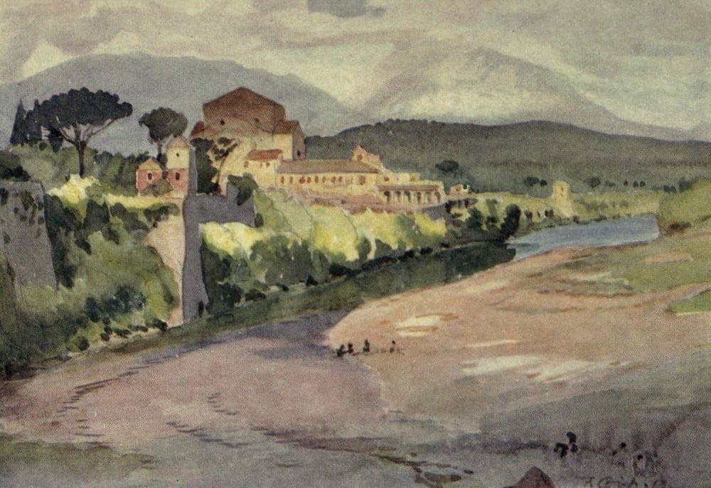 Naples & Southern Italy 1915 Benevento Canvas Art - Frank Crisp (24 x 36)