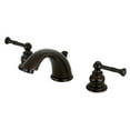 thumbnail image 1 of Naples Widespread Lavatory Faucet with Retail Pop-Up Drain, Oil Rubbed Bronze, 1 of 1