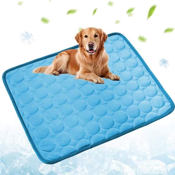 Napmates Dog Cooling Mat for Dogs & Cats, Self Cooling Pad for Pets, Non-Slip Portable Washable Cooling Mat for Summer Indoor Outdoor Crate Kennel Floor Car Use