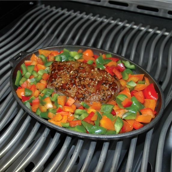 Napoleon 56003 Professional Cast Iron Grill Skillet with Removable Handle