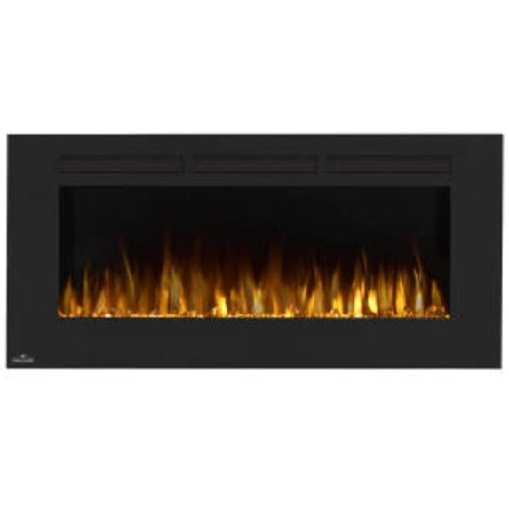 Napoleon Allure 60''W x 21.625''H x 5''D 40.82lb Wall Mount Electric Fireplace - Black, NEFL60FH