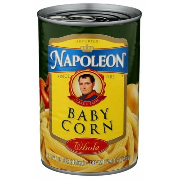 Napoleon Baby Whole Corn 15 oz (Pack of 12)