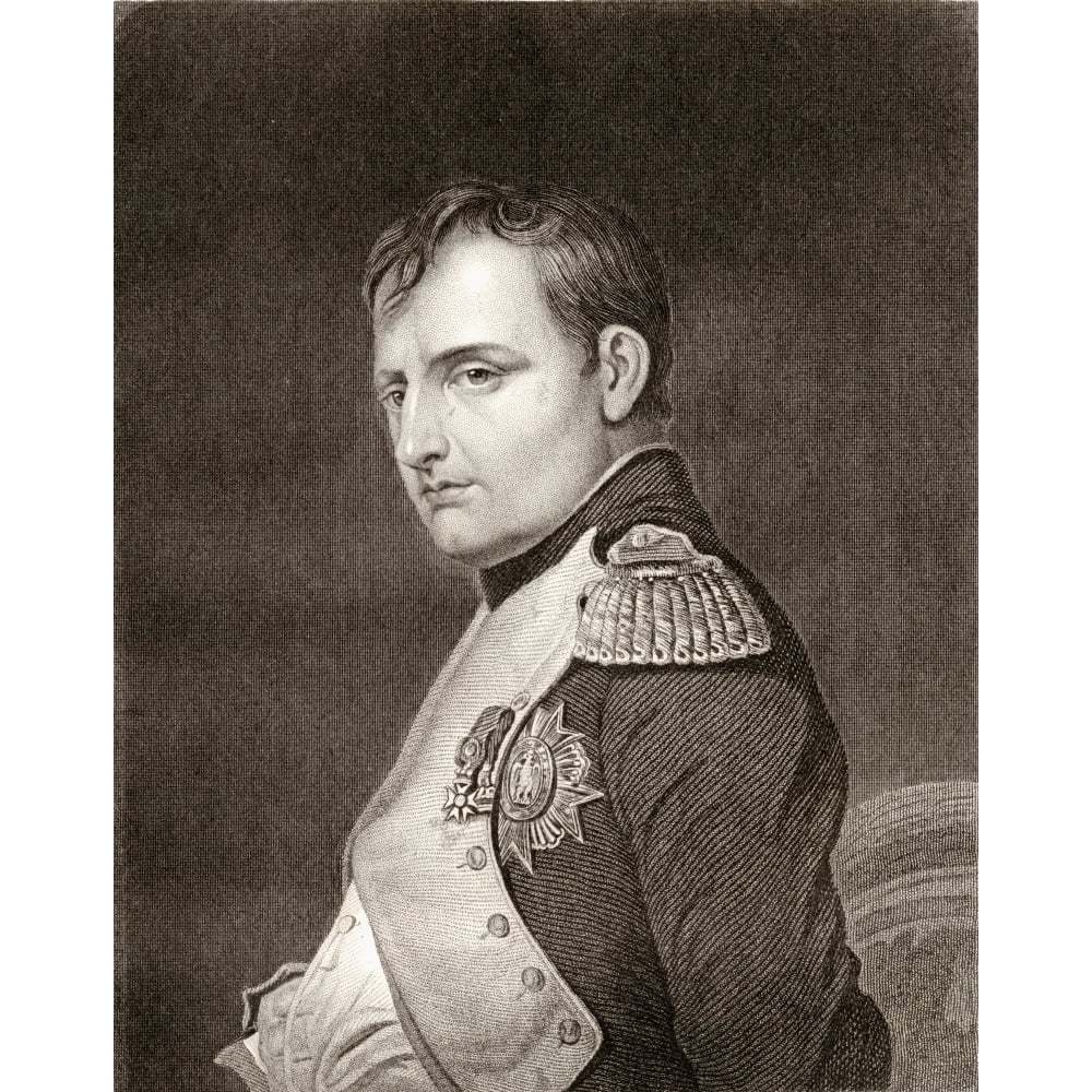 Napoleon Bonaparte 1769-1821 Emperor Of The French. Poster Print - Walmart.com