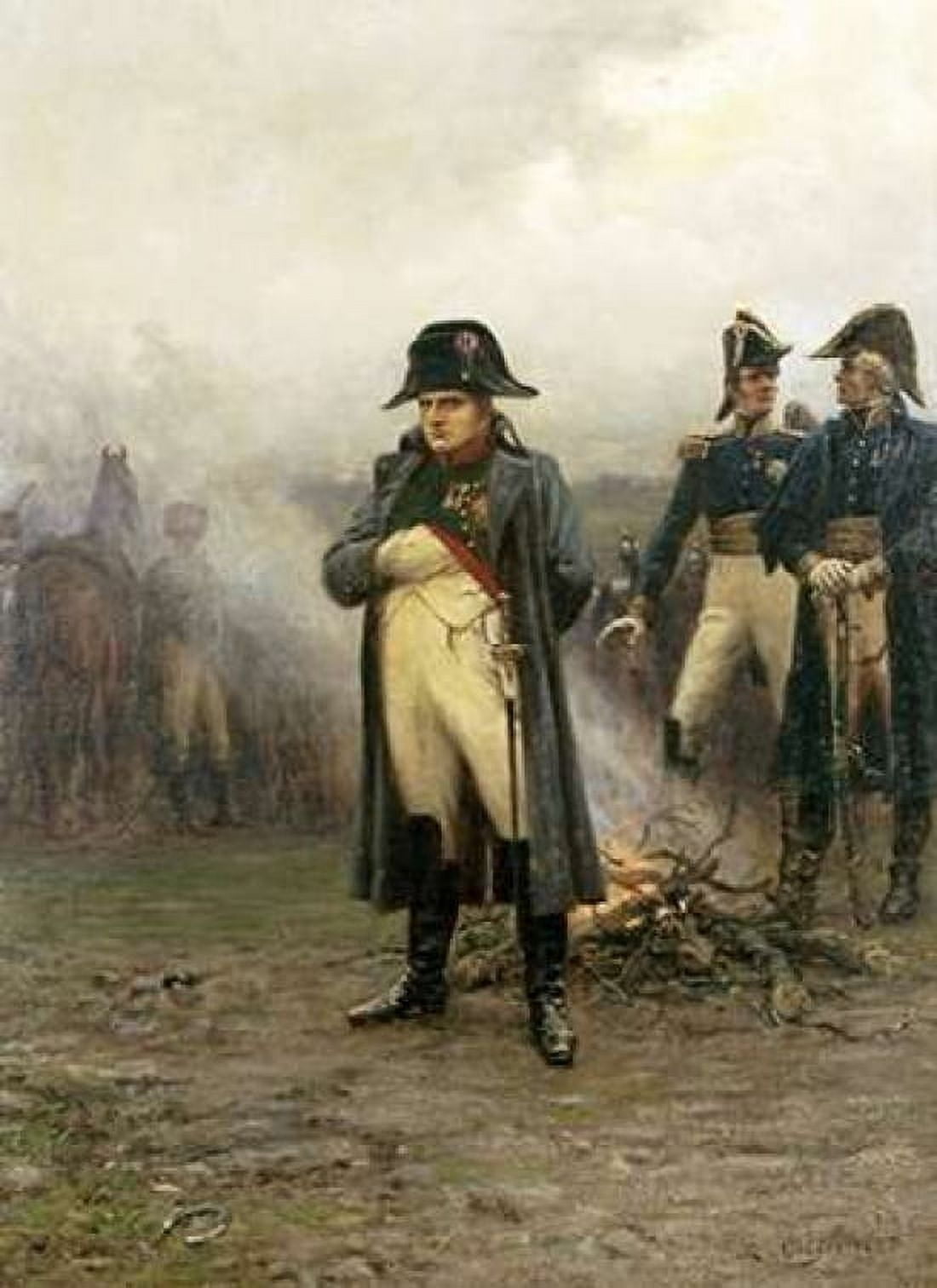 Napoleon Bonaparte Canvas Art - Ernest Crofts (18 x 24)