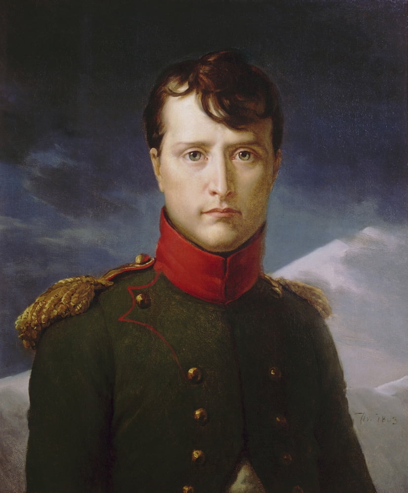 Napoleon Bonaparte Premier Consul Canvas Art - John ParrotStocktrek Images (26 x 31)