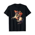 thumbnail image 1 of Napoleon Bonaparte With Horse Art Painting Alps Gift T-Shirt All Size S-5Xl, 1 of 4