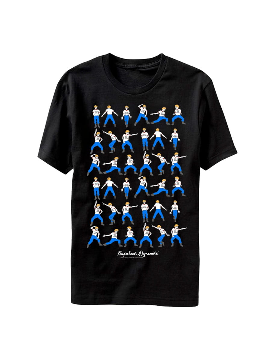 Napoleon Dynamite Dance Moves Canned Heat Pedro Moon Boots Adult T