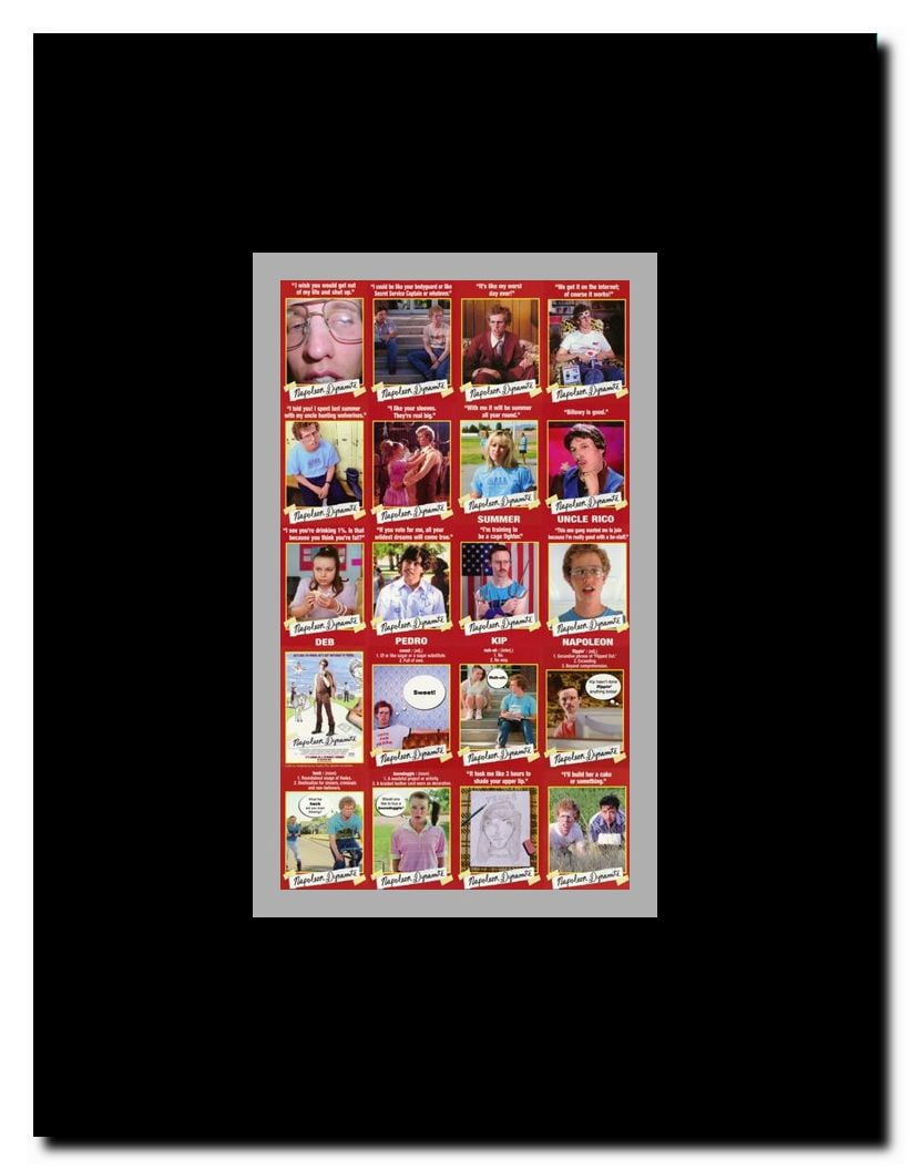 Napoleon Dynamite Framed Movie Poster
