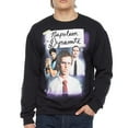 thumbnail image 1 of Napoleon Dynamite Mens Black Fleece Crewneck Sweatshirt Large, 1 of 1