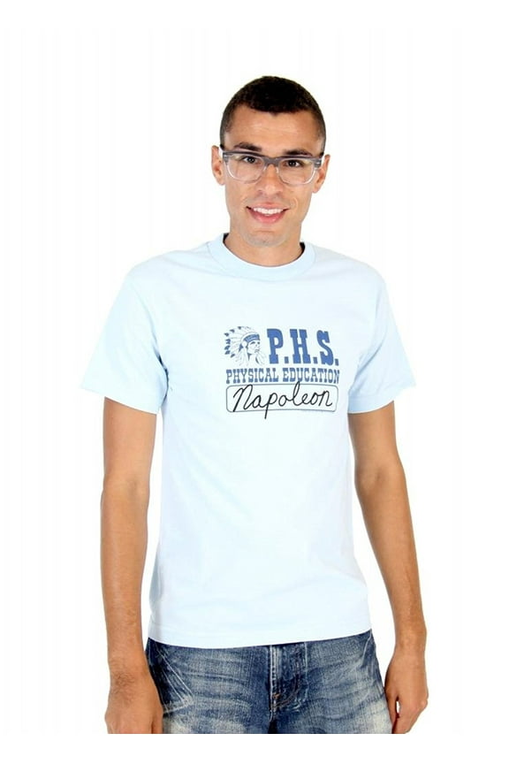 Napoleon Dynamite Physical Education Adult Powder Blue T-Shirt