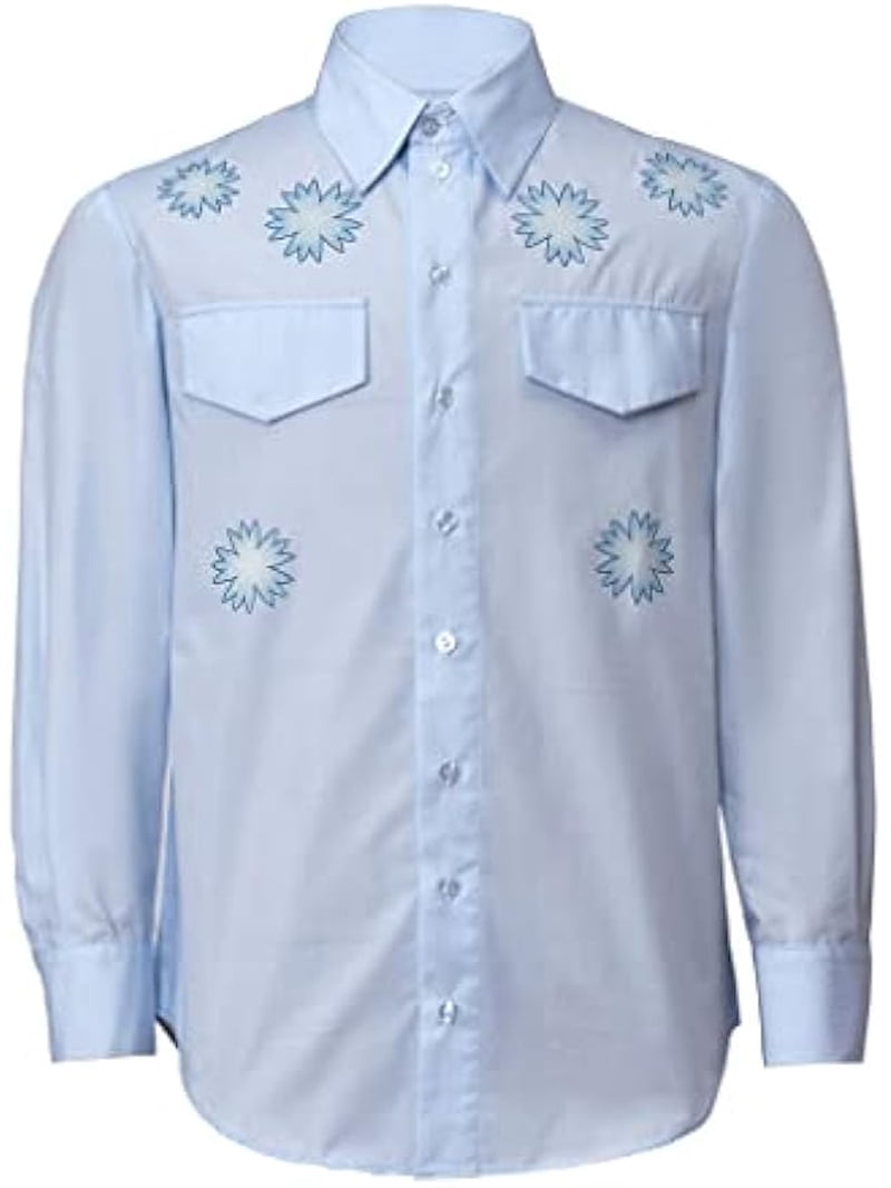 blue and pink mens dress shirt Easy Care Dress Shirt Standard Fit, Pink Stripe main image 1