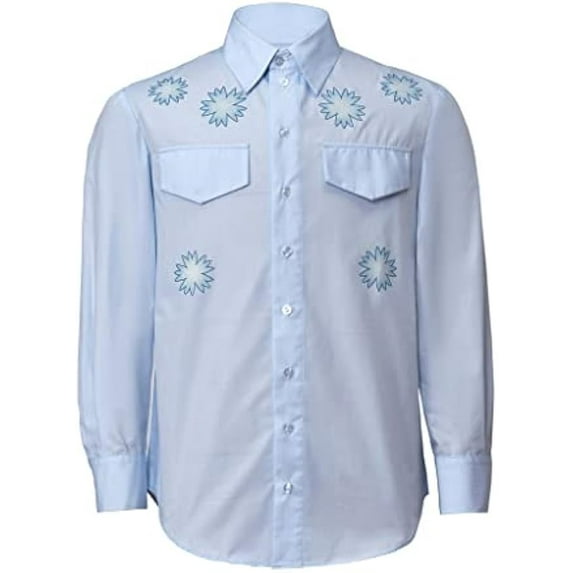 Napoleon Dynamite Shirt Pedro Button Down Shirt Adult Mens Casual Blue Shirts Top
