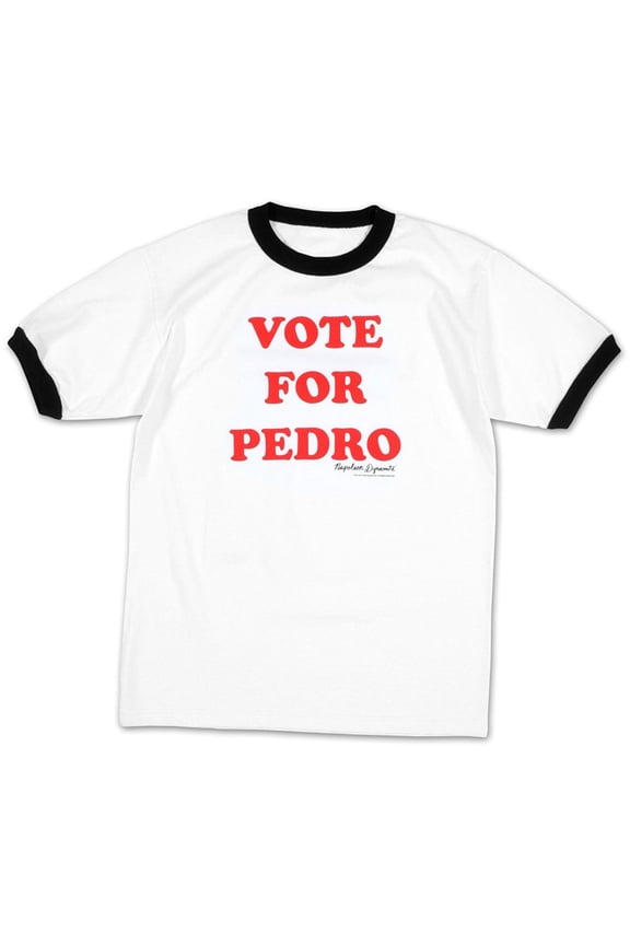 Napoleon Dynamite Vote For Pedro Adult White T-Shirt
