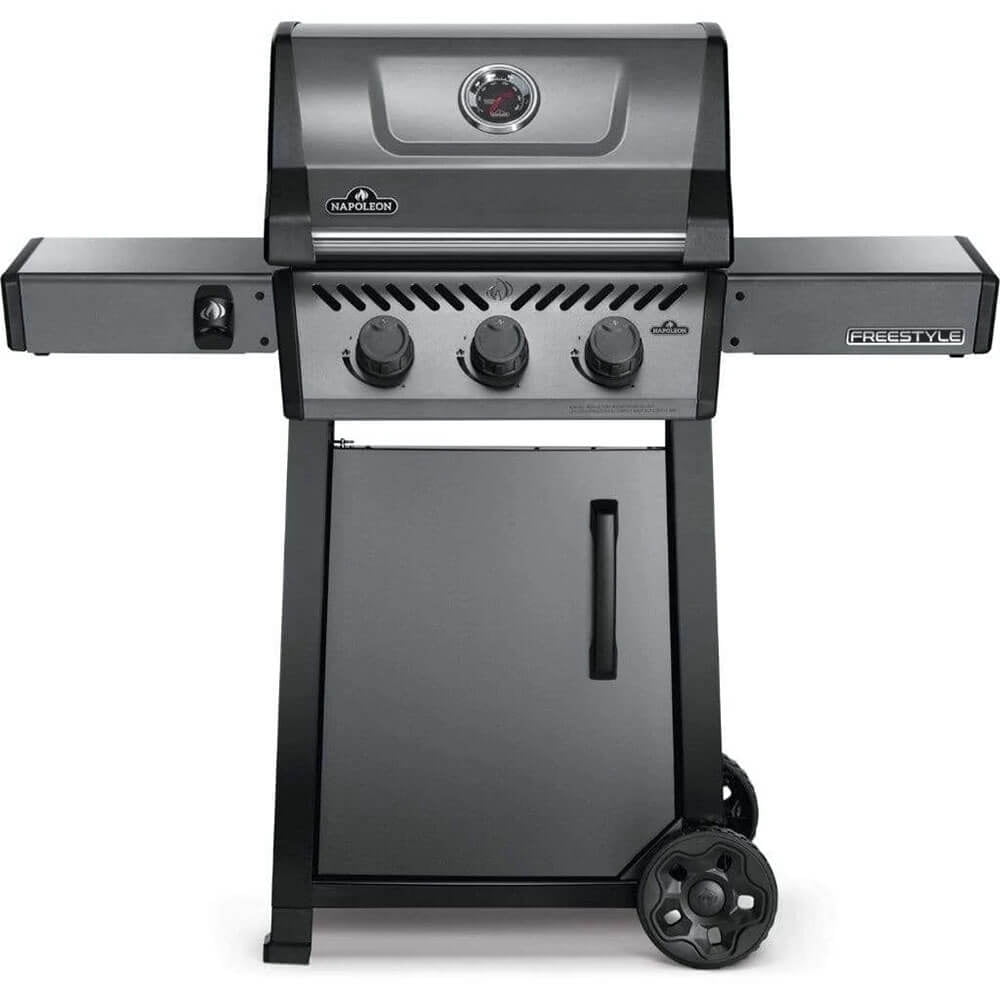 Napoleon Freestyle 365 Graphite Grey Propane Gas Grill with Stainless Steel Burners