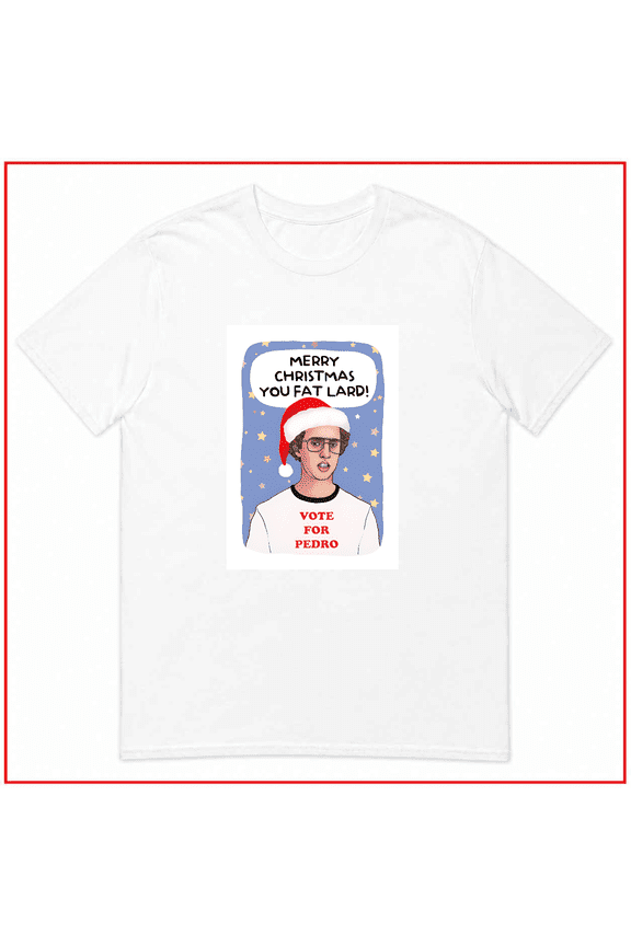 Napoleon Fat Lard Christmas Card Favorite Dynamite Movie Fan Unisex T-Shirt V14113 Size S-5XL