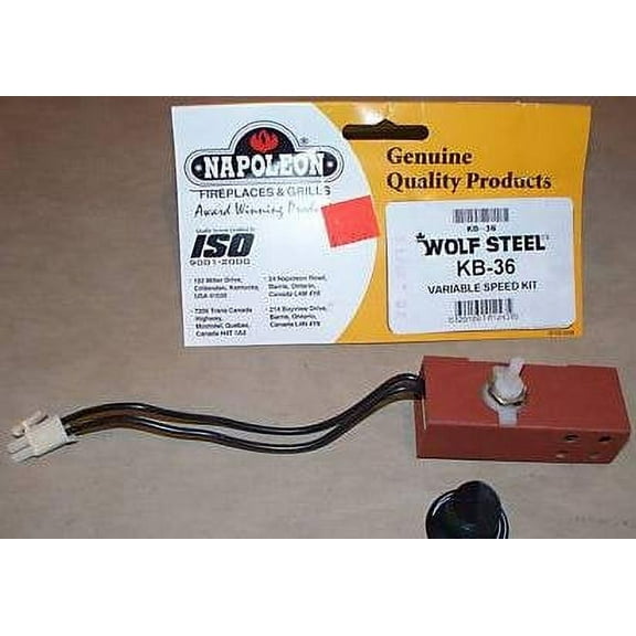 Napoleon Fireplace Wood Insert Replacement Variable Rheostat KB-36