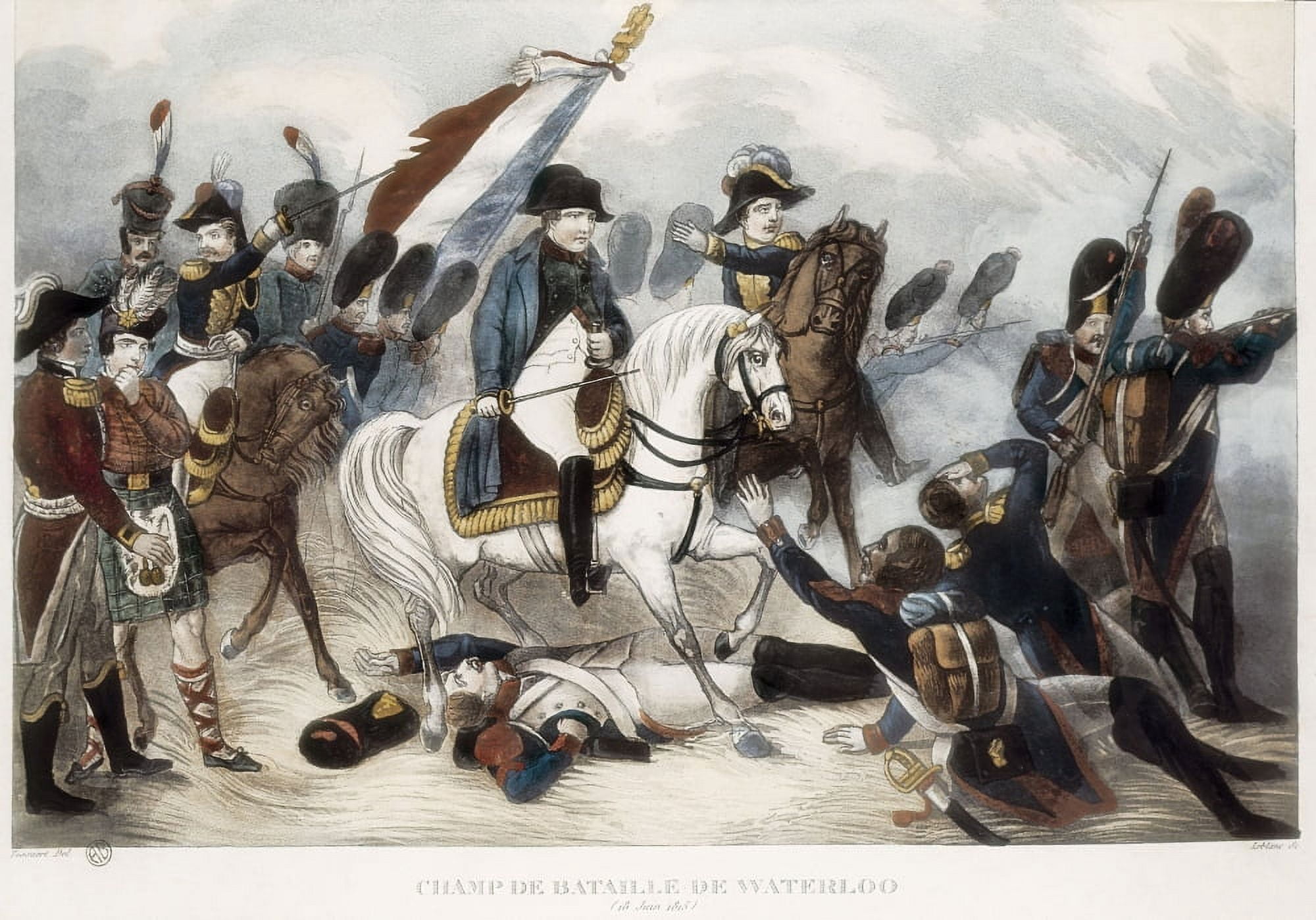 Napoleon I Bonaparte (1769-1821) Canvas Art -  (24 x 18)