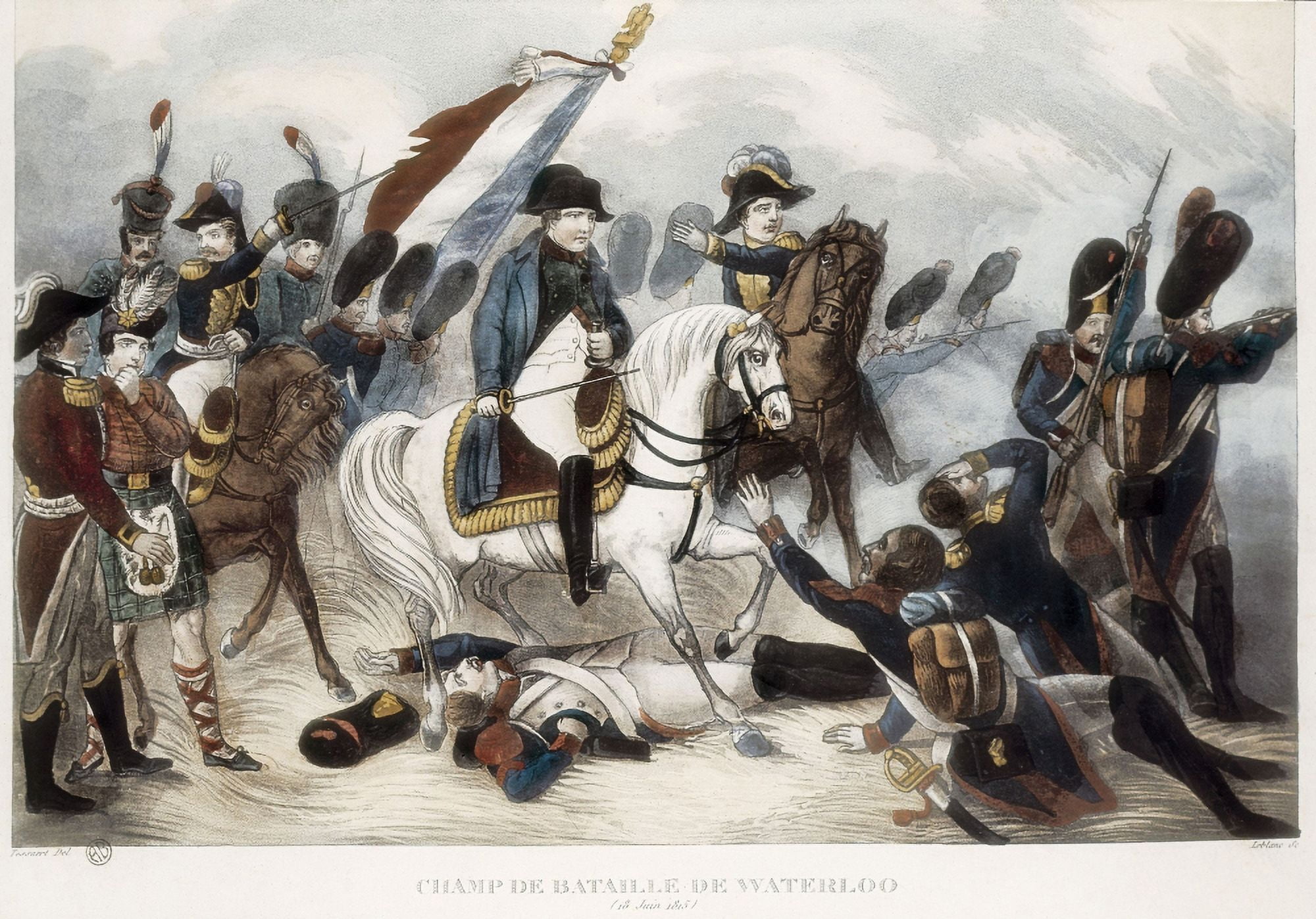 Napoleon I Bonaparte (1769-1821) Canvas Art -  (36 x 24)