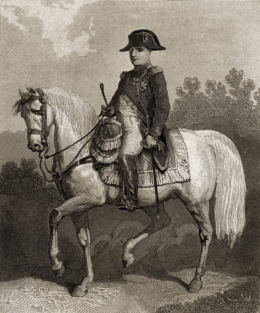 Napoleon I Emperor Of The French 1769 - 1821 Canvas Art - Ken Welsh Design Pics (26 x 32)