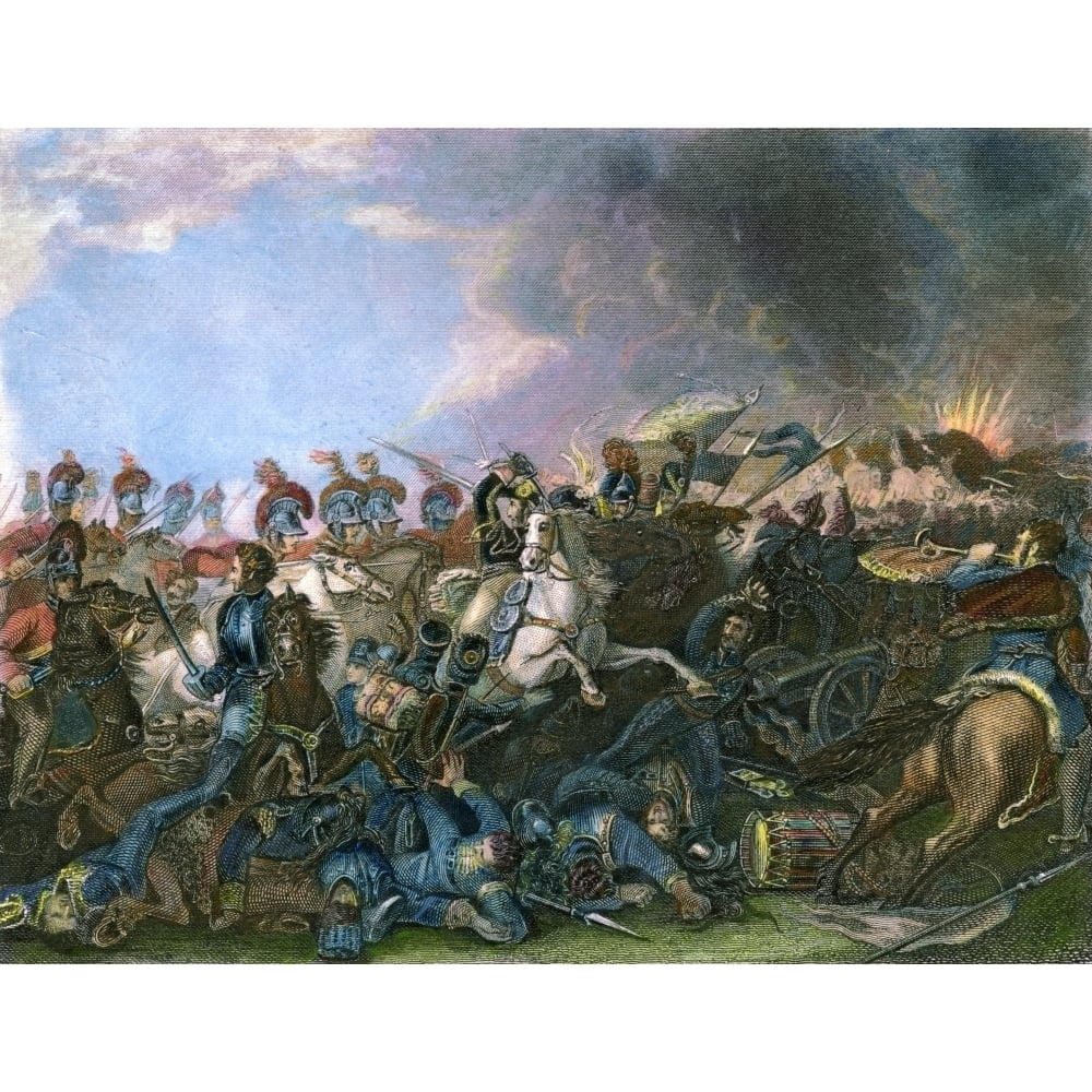 Napoleon I Waterloo. Nthe Decisive Charge Of The British Life Guards