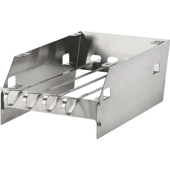 Napoleon Large Side Burner Windshield and Skewer Rack 71301 Residential Use, Standard Application