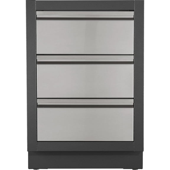 Napoleon OASIS Two Drawer Cabinet with False Top Drawer - IM-2DC-CN