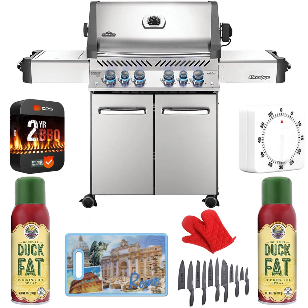 Napoleon P500RSIBNSS3 Prestige 500 Natural Gas Grill with Infrared