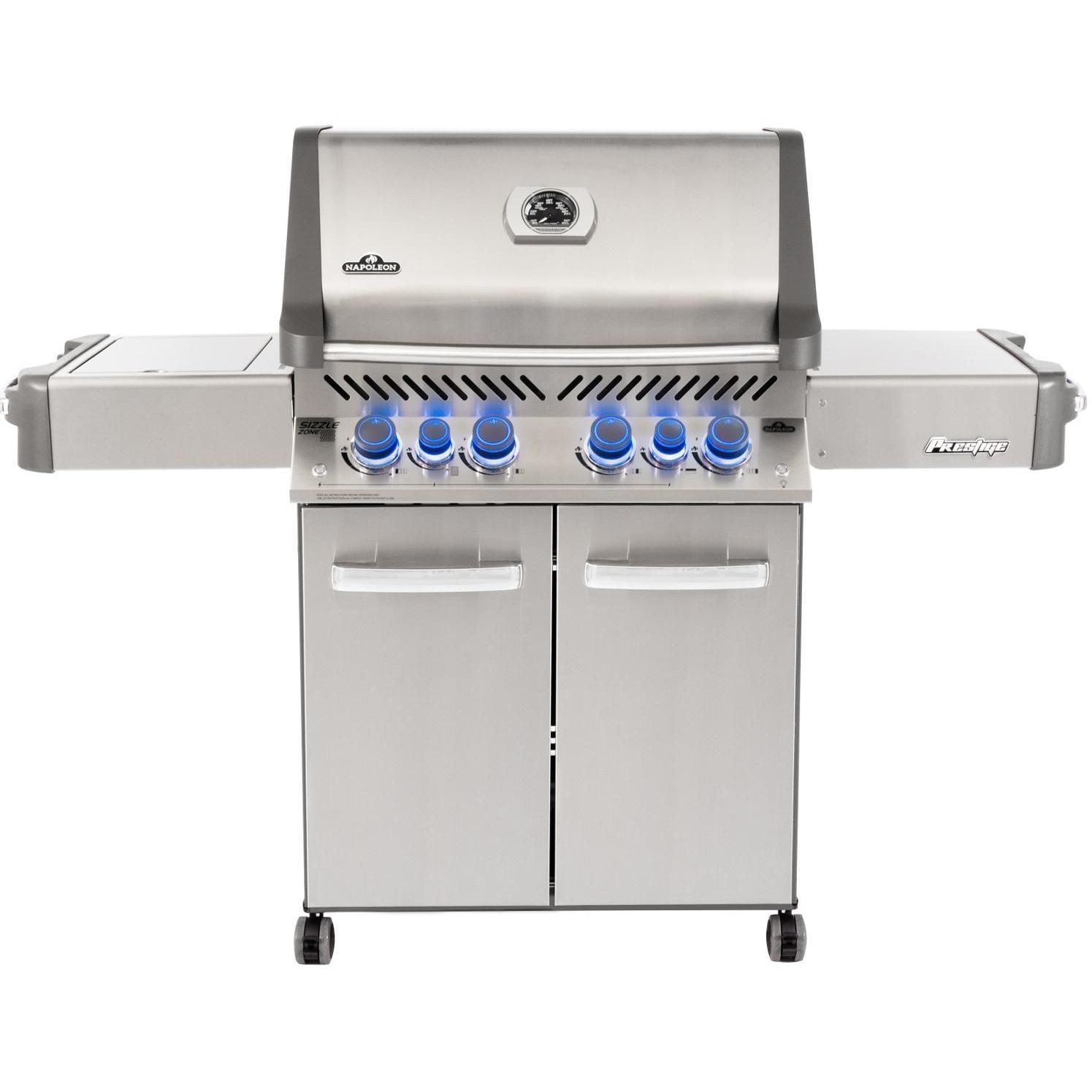 Napoleon Prestige 500 Propane Gas Grill With Infrared Rear Burner And Infrared Side Burner - image 1 of 6