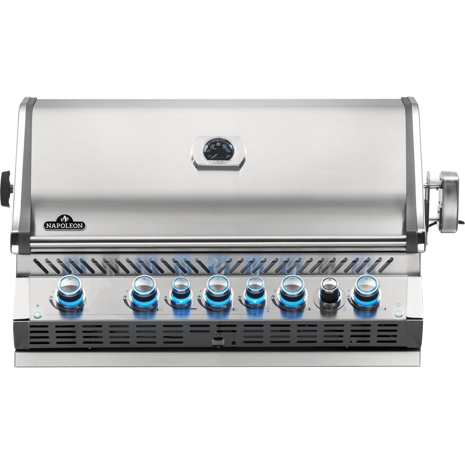 Napoleon Prestige Pro 665 Built-in Propane Gas Grill With Infrared Rear Burner - image 1 of 6