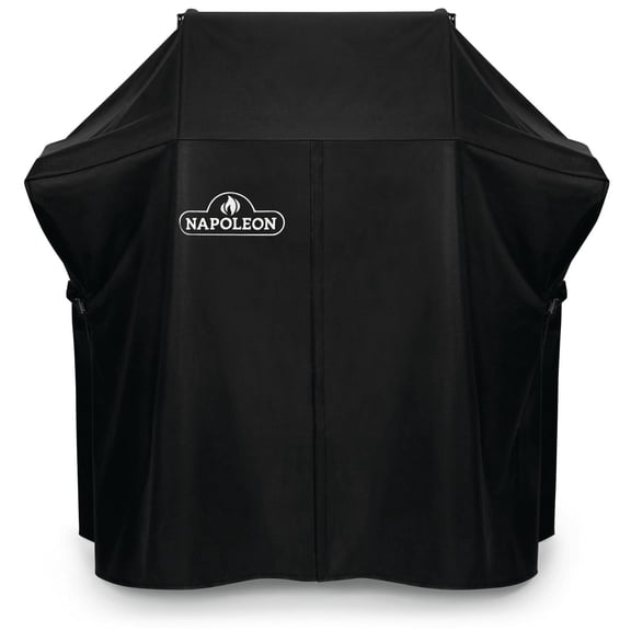 Napoleon Rogue 365 Vented All Weather Waterproof Grill Cover, Black