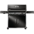 thumbnail image 1 of Napoleon Rogue PRO 625 Natural Gas Grill with Infrared Side Burner, Black, Durable 6-Burner Cooking Power, 1 of 1