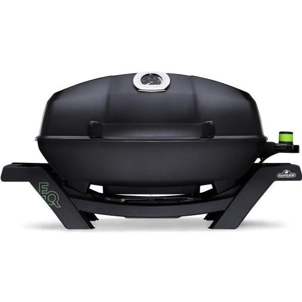 Napoleon Black Portable Electric Grill with Cast Iron Grids
