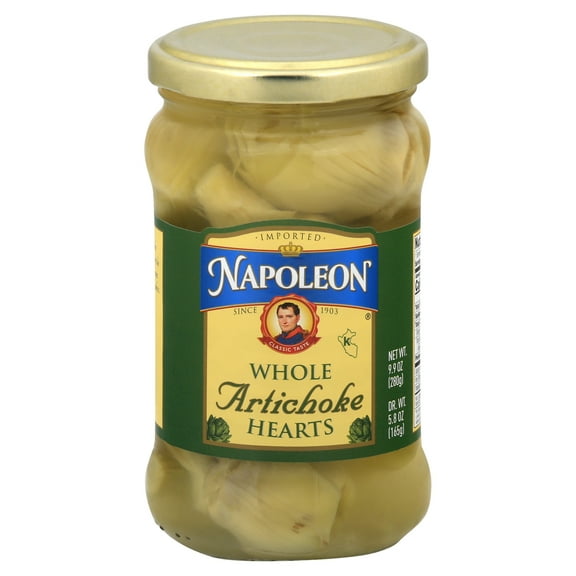 Napoleon Whole Artichokes in Glass 9.9 oz (Pack Of 12)