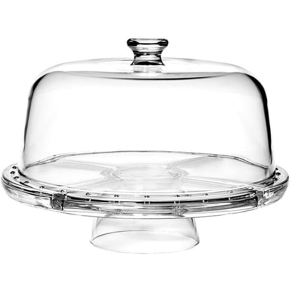 Napoli 4 In 1 Cake Plate with Dome