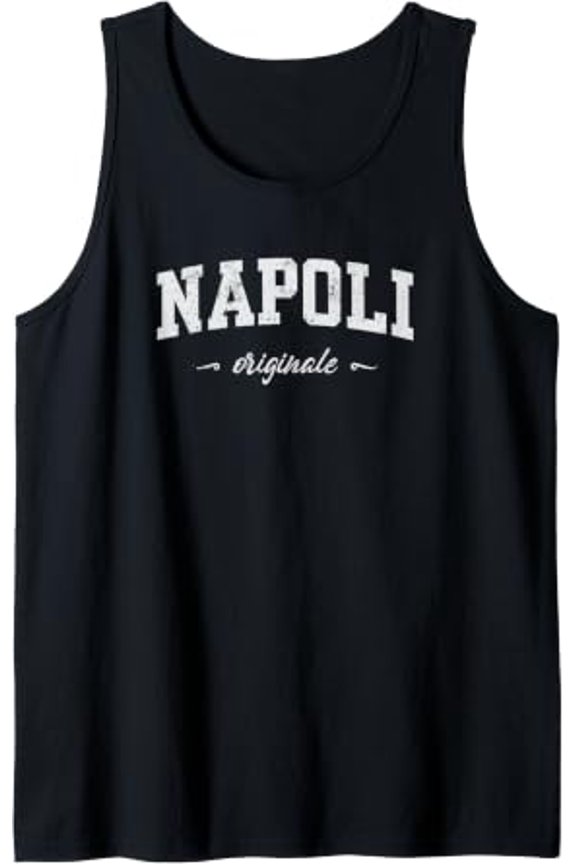Napoli Italy Sport Souvenir Tank Top Size S-3XL