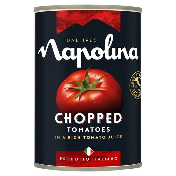 Napolina Chopped Tomatoes in a Rich Tomato Juice 400g (pack of 12)