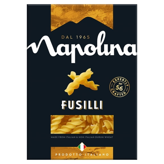 Napolina Fusilli Pasta 500G, Imported from Britain