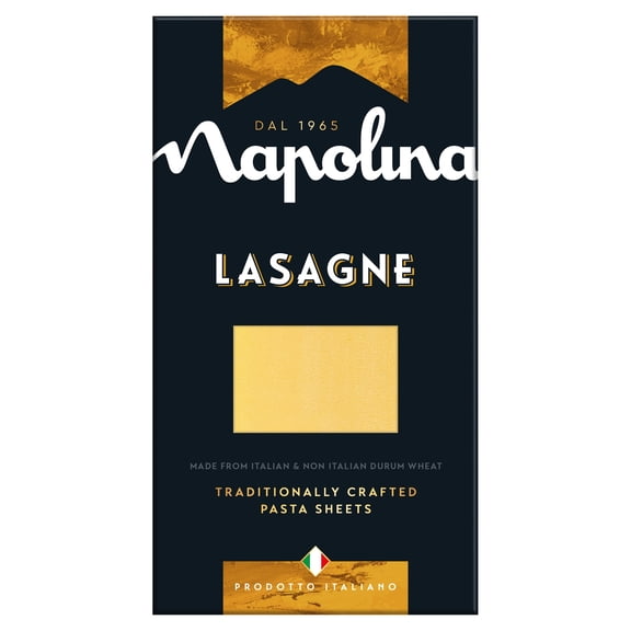 Napolina Lasagne Pasta Sheets 375g, Imported from Britain