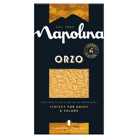 Napolina Orzo Pasta 500g, Imported from Britain