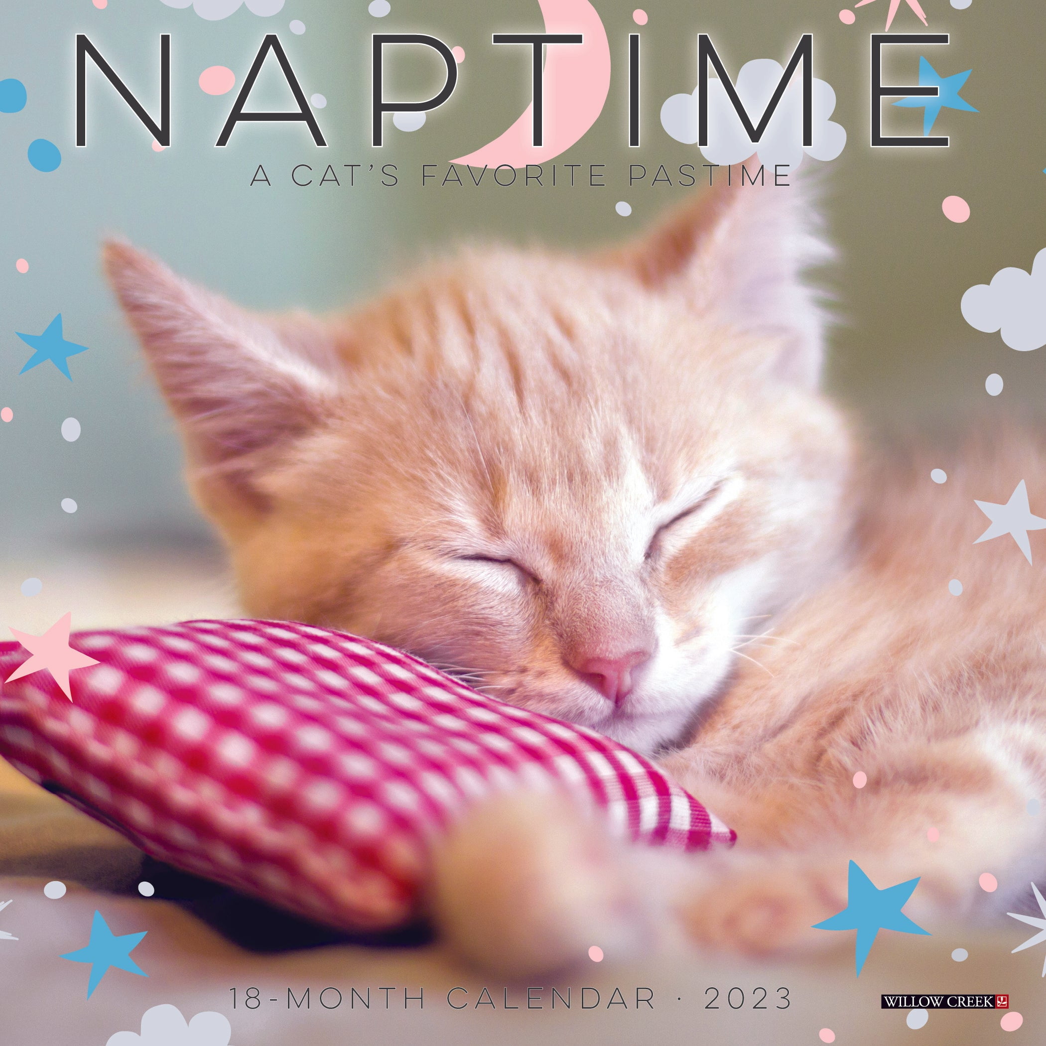 Naptime (Cats) 2023 Mini Wall Calendar