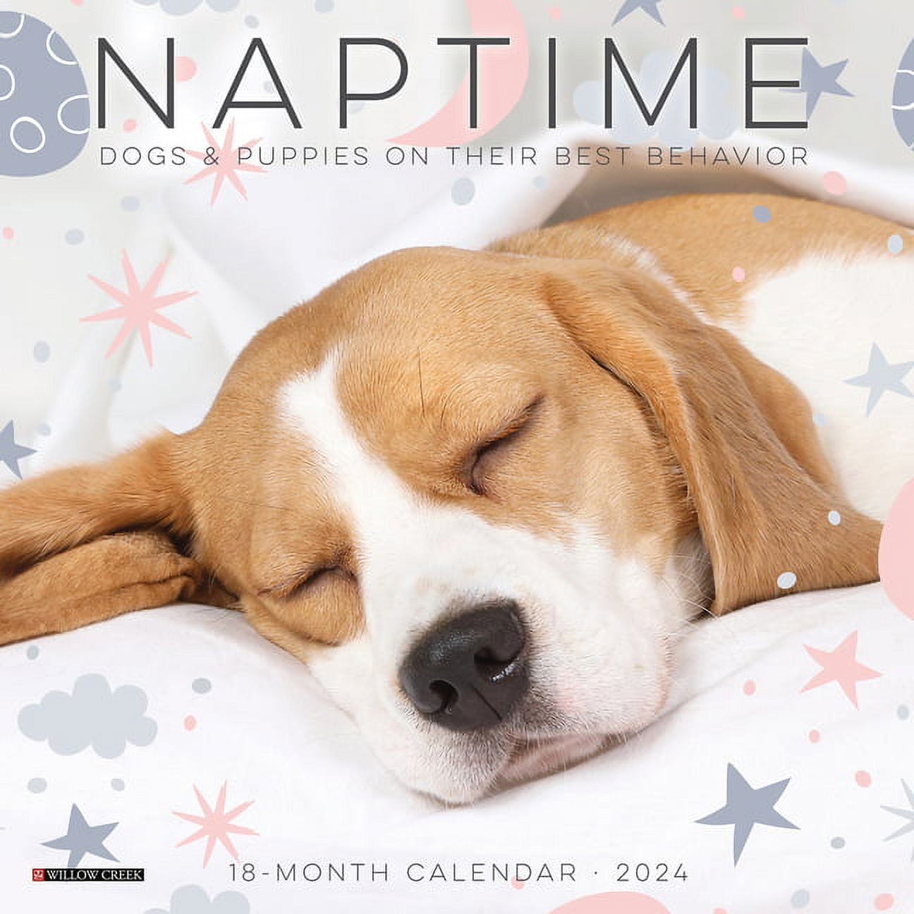Naptime (Dogs) 2024 7 X 7 Mini Wall Calendar (Other)