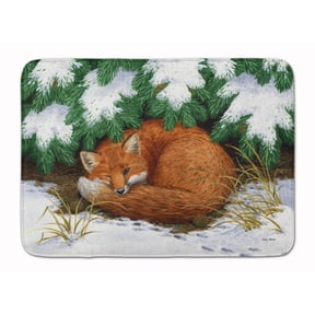 Naptime Fox Machine Washable Memory Foam Mat