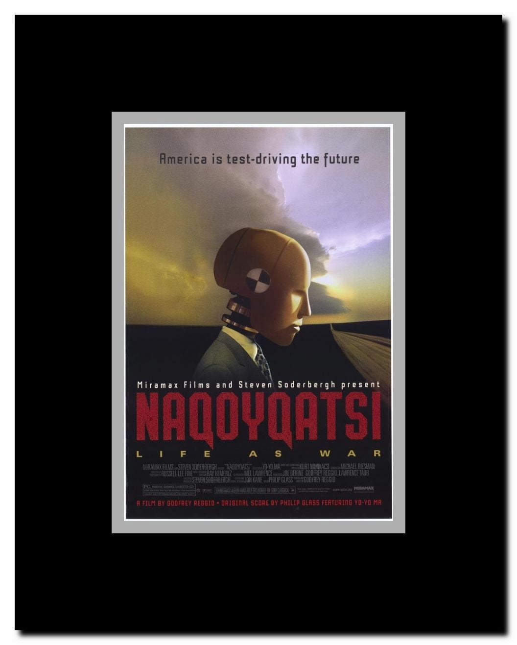 Naqoyqatsi Framed Movie Poster