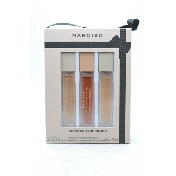 Narciso Rodriguez 3 pc. set Eau De Parfum Purse Spray 3x10 ml Box