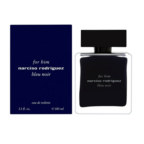 Narciso Rodriguez Bleu Noir by Colognes Narciso Rodriguez Eau De Parfum Spray 3.3 oz for Men