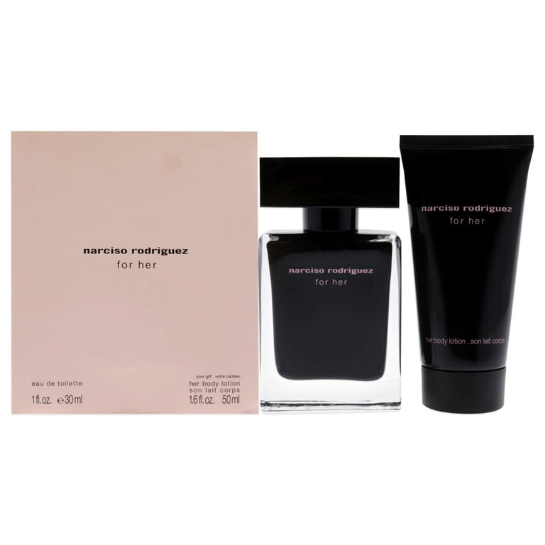 Narciso Rodriguez by Narciso Rodriguez for Women - 2 Pc Gift Set 1oz EDT  Spray, 1.6oz Body Lotion