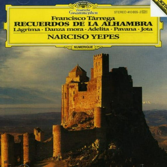 Narciso Yepes - Recuerdos de la Alhambra - Music & Performance - CD