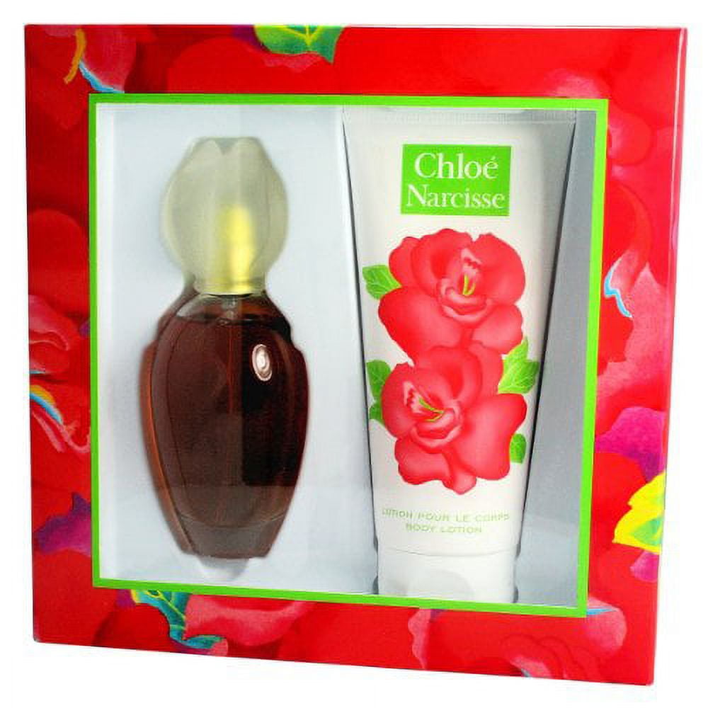 Narcisse By Chloe For Women. Setedt Spray 3.3 Ounces & Body Lotion 6.7 Ounces