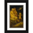 thumbnail image 1 of Narcisse-Virgile Diaz de La Peña 12x18 Black Ornate Wood Framed Double Matted Museum Art Print Titled - The Education of Cupid (Probably C. 1855), 1 of 5